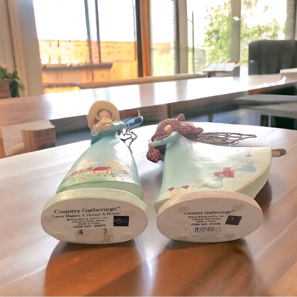 Vintage COUNTRY GATHERINGS RUSS ANGEL FIGURES - Picture 2 of 3